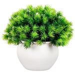 Растение искусственное в горшочке Пушистые колючки, 9х13 см, в ассортименте